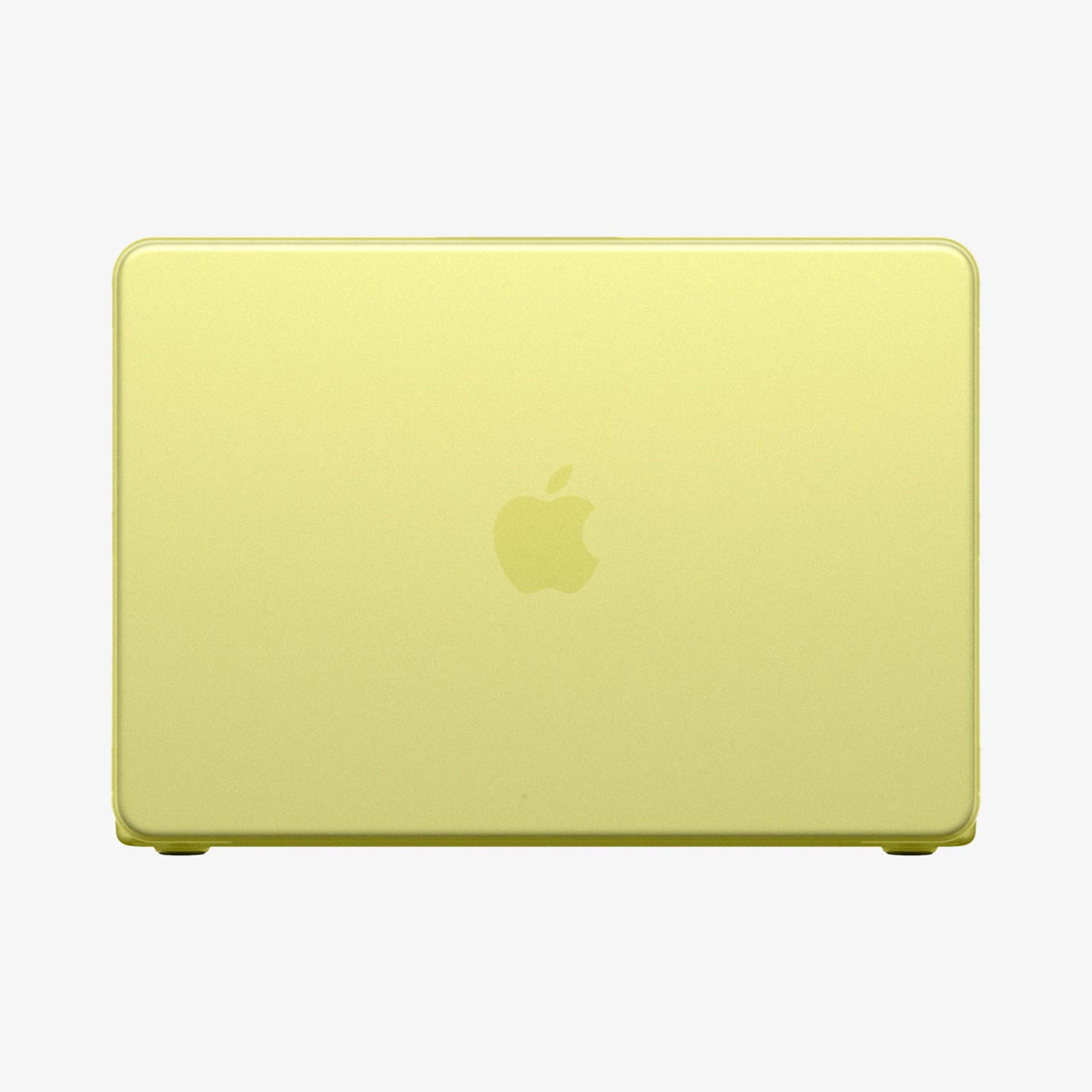 ACS11544 - MacBook Neo 13-inch Air Skin in citrus showing the top