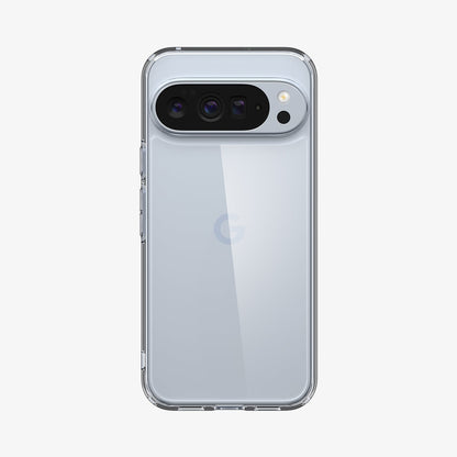 ACS09738 - Pixel 10 Pro XL Case Ultra Hybrid in crystal clear showing the back
