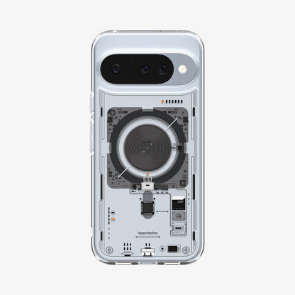 ACS09704 - Pixel 10 / Pixel 10 Pro Case Ultra Hybrid Neo One (MagFit) showing the back