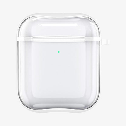 ASD01301 - Apple AirPods 1 / 2 Case Ultra Hybrid in jet white showing the front