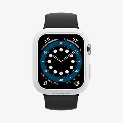 061CS24485 - Apple Watch Series (Apple Watch (40mm)) Case Thin Fit in white showing the front
