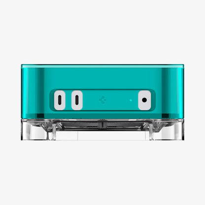 ACS09213 - Apple Mac Mini Stand | Classic C1 in Bondi Blue showing the front and partial top