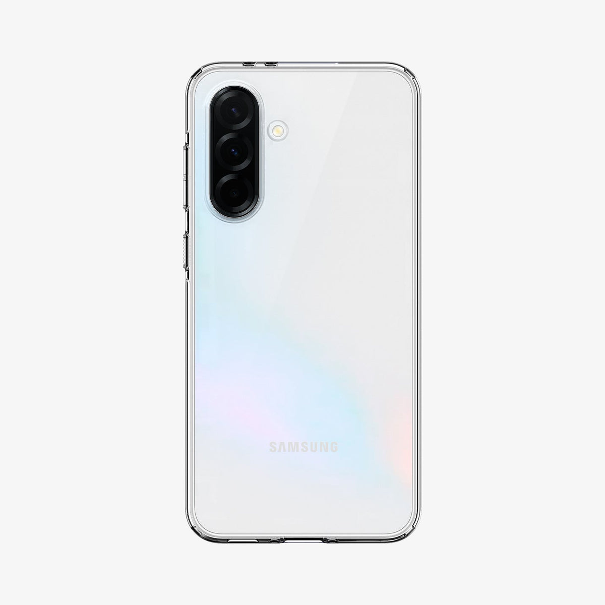 ACS09167 - Galaxy A36 5G Case Liquid Crystal in Crystal Clear showing the back