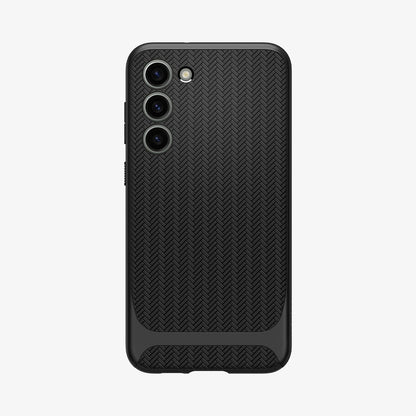 ACS05721 - Galaxy S23 Case Neo Hybrid in black showing the back
