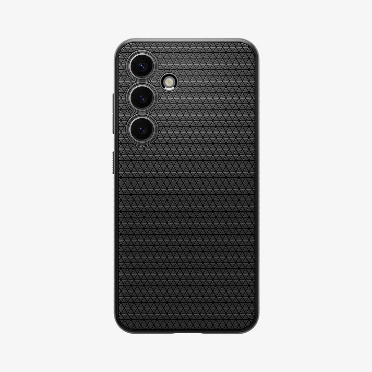 ACS07327 - Galaxy S24 Plus Case Liquid Air in Matte Black showing the back