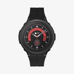 ACS05185 - Galaxy Watch 5 Pro (45mm) Case Liquid Air in matte black showing the front
