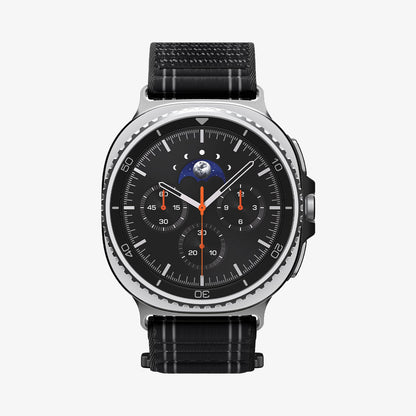 AMP10153 - Galaxy Watch 9 Series WBF0 in black showing the front