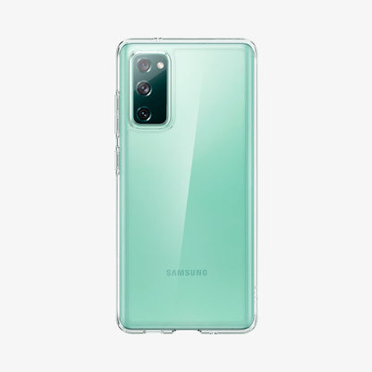 ACS01848 - Galaxy S20 FE Ultra Hybrid Case in crystal clear showing the back