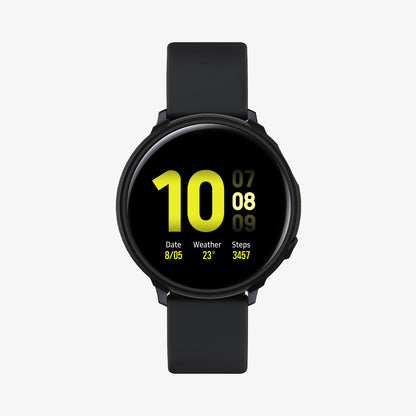 ACS00218 - Galaxy Watch Active 2 (40mm) Case Liquid Air in black showing the front
