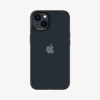 ACS03623 - iPhone 13 Case Ultra Hybrid Matte in frost black showing the back