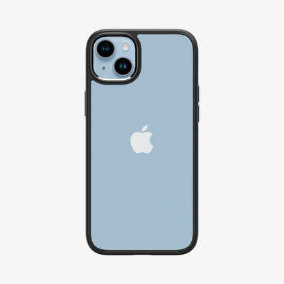 ACS04895 - iPhone 14 Plus Case Ultra Hybrid in matte black showing the back