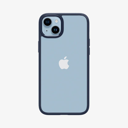 ACS05045 - iPhone 14 Case Ultra Hybrid in navy blue showing the back