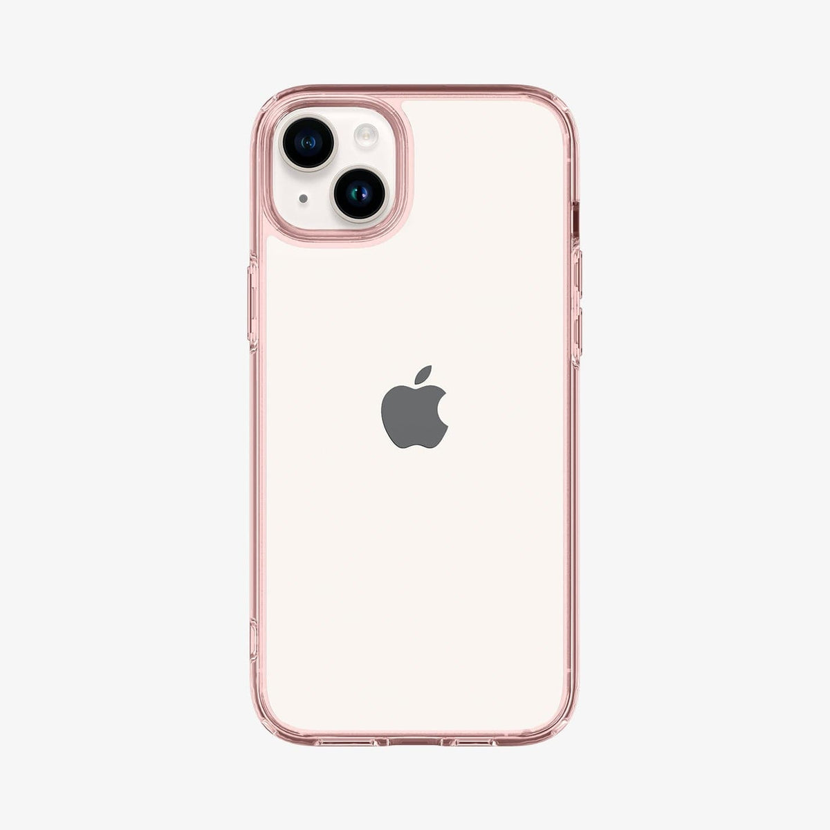 ACS05043 - iPhone 14 Case Ultra Hybrid in rose crystal showing the back