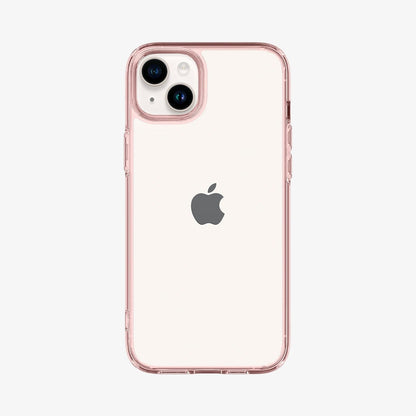 ACS05043 - iPhone 14 Case Ultra Hybrid in rose crystal showing the back