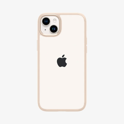 ACS05044 - iPhone 14 Case Ultra Hybrid in sand beige showing the back
