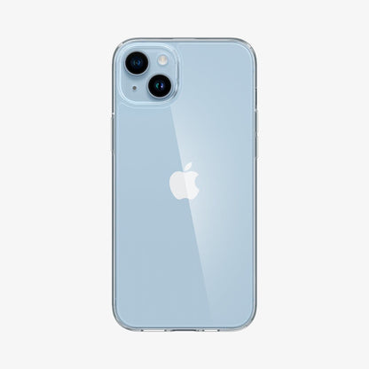 ACS04886 - iPhone 14 Plus Case Air Skin Hybrid in crystal clear showing the back