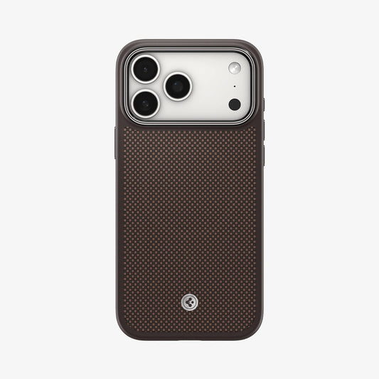 ACS09609 - iPhone 17 Pro Max Urban Fit T (MagFit) in Mocha Brown showing the back