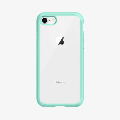 042CS20925 - iPhone 8 Series Ultra Hybrid Case in Mint showing the back