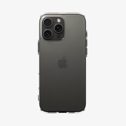 ACS08121 - iPhone 16 Pro Case Ultra Hybrid in Crystal Clear showing the back