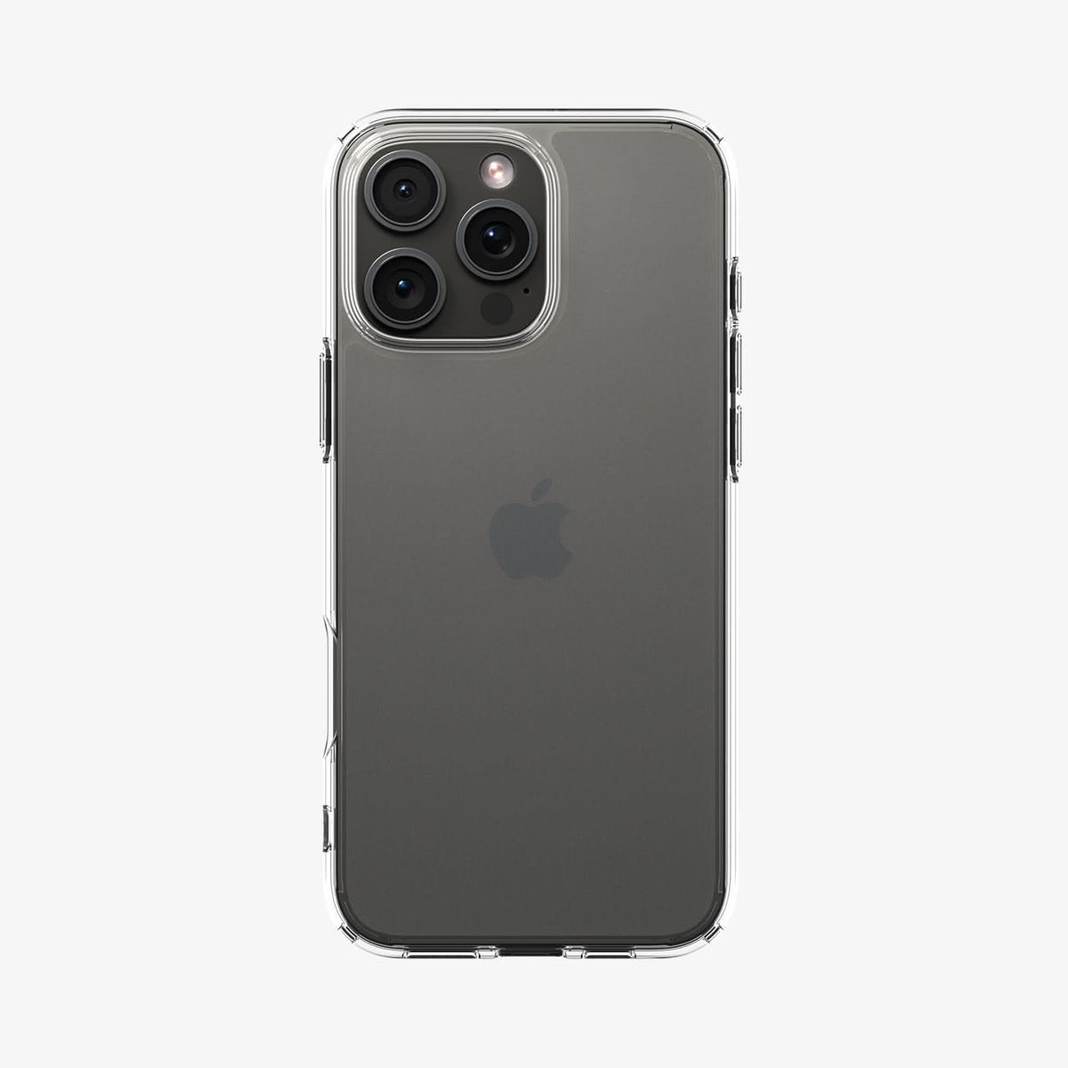ACS07993 - iPhone 16 Pro Max Case Ultra Hybrid in Frost Clear showing the back
