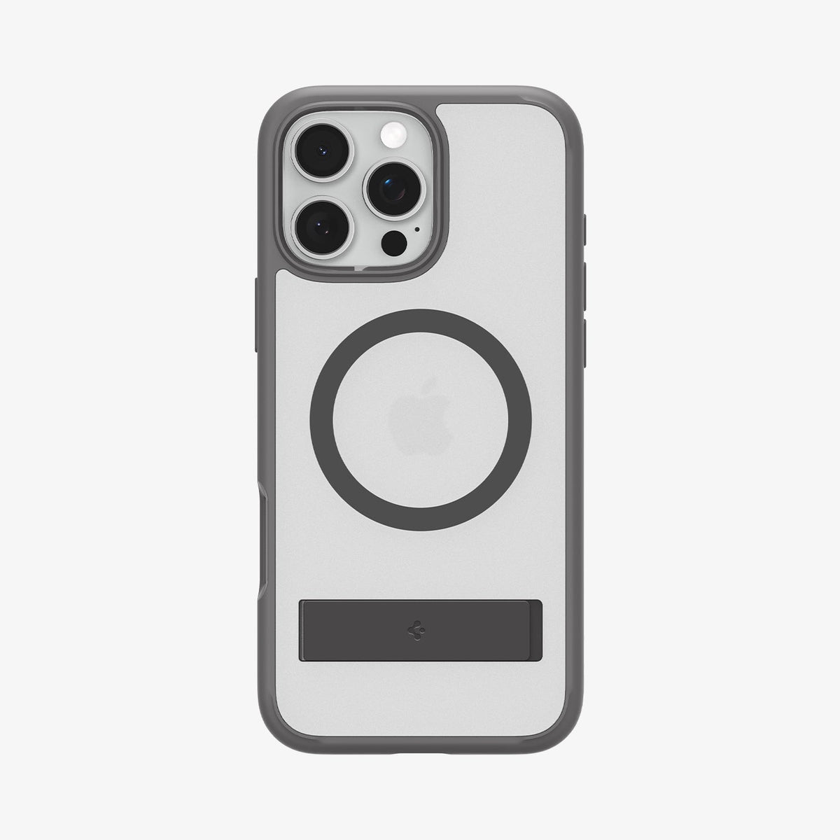 ACS08378 - iPhone 16 Pro Max Case Ultra Hybrid S (MagFit) in Frost Gray showing the back