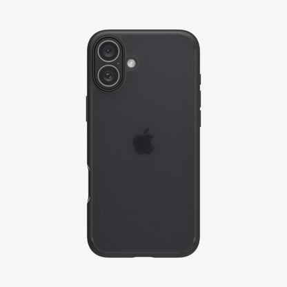 ACS08200 - iPhone 16 Case Ultra Hybrid in Frost Black showing the back