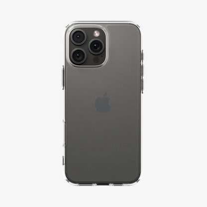 ACS08122 - iPhone 16 Pro Case Ultra Hybrid in Frost Clear showing the back