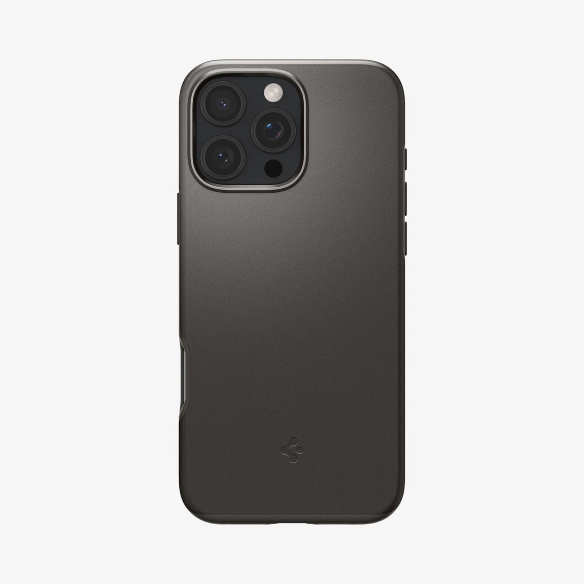 ACS07979 - iPhone 16 Pro Max Case Thin Fit (MagFit) in Gunmetal showing the back