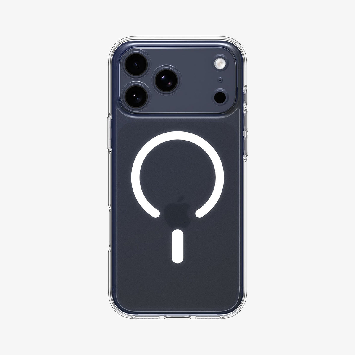 ACS10070 - iPhone 18 Pro / iPhone 17 Pro Ultra Hybrid (MagFit) in Frost White showing the back