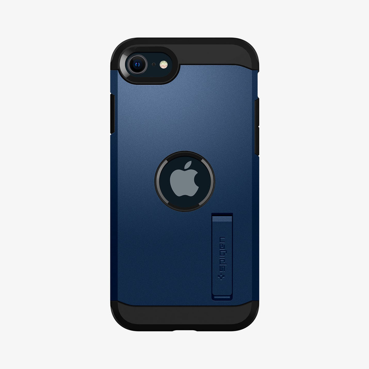 ACS04347 - iPhone SE Tough Armor case in blue showing the back