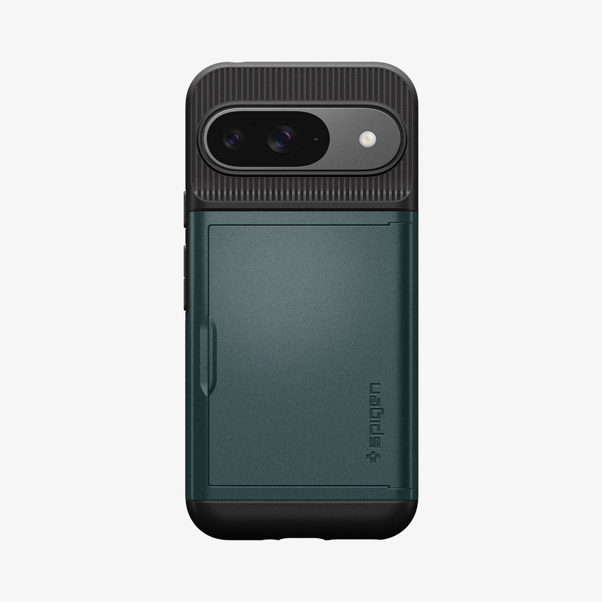 ACS07696 - Pixel 9 Pro Case Slim Armor CS in Abyss Green showing the back
