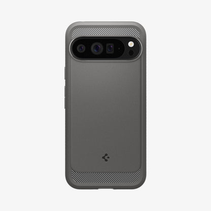 ACS07784 - Pixel 9 Pro XL Case Rugged Armor in Marble Gray showing the back