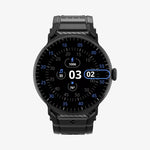 AMP07600 - Pixel Watch 4 (45mm) Series Rugged Band in black showing the front
