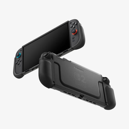 ACS10167 - Nintendo Switch 2 Ultra Hybrid case shown in split open floating view highlighting front and back protection
