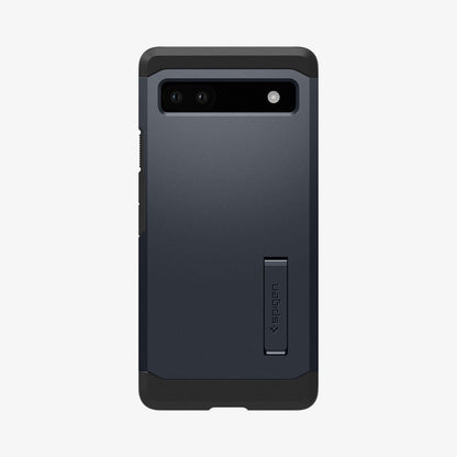 ACS04480 - Pixel 6a Case Tough Armor in metal slate showing the back