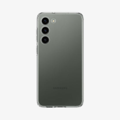 ACS05708 - Galaxy S23 Case Liquid Crystal in crystal clear showing the back