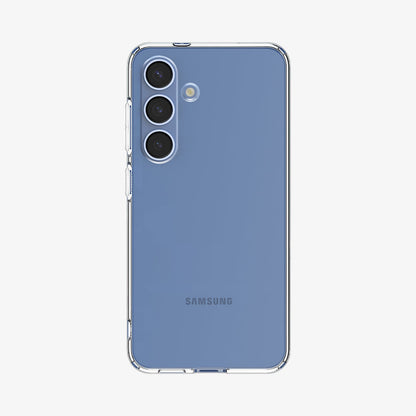 ACS08995 - Galaxy S25 Case Liquid Crystal in Crystal Clear showing the back