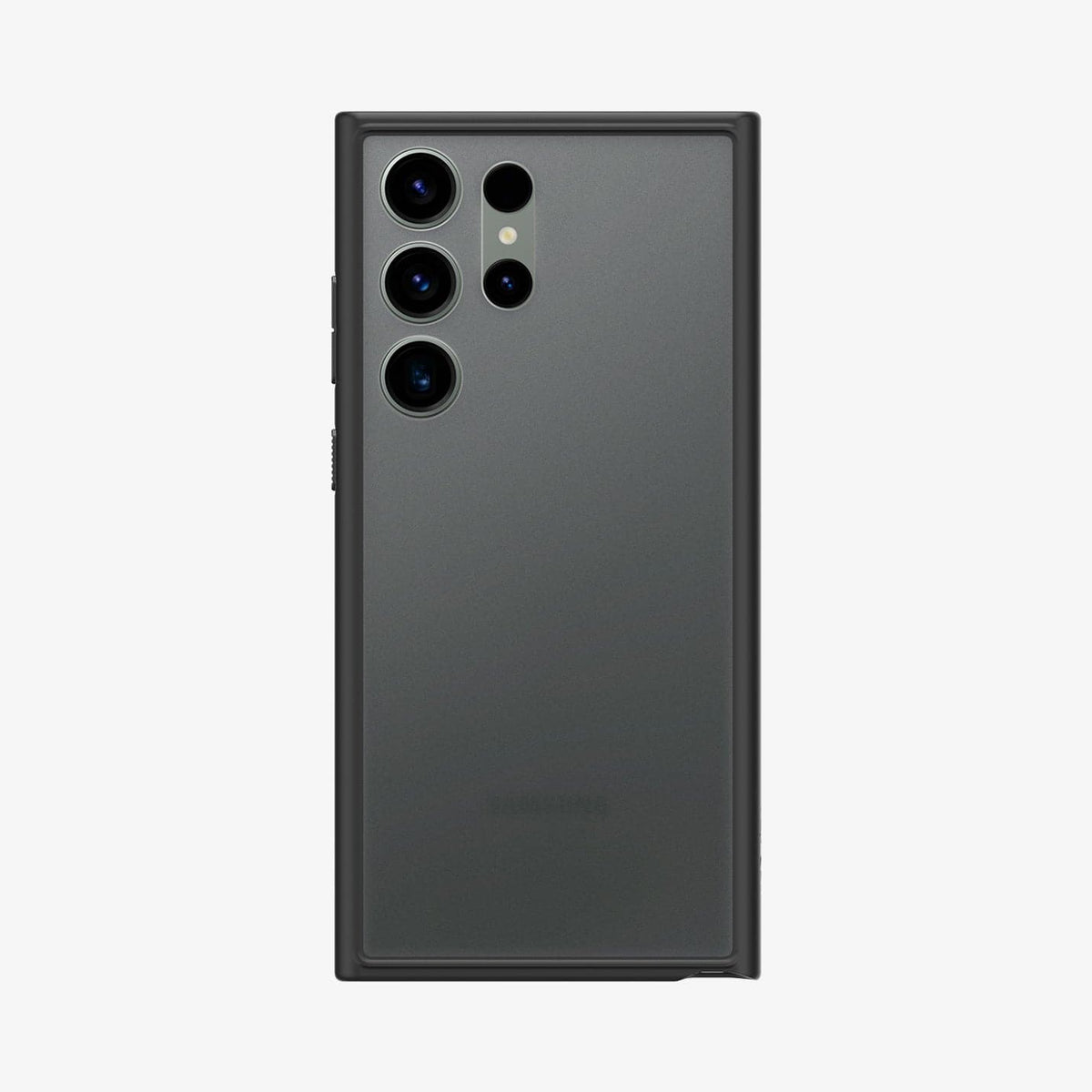 ACS05619 - Galaxy S23 Ultra Case Ultra Hybrid in frost black showing the back