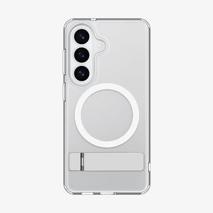 ACS11061 - Galaxy S26 Case - Ultra Hybrid S (Mag Fit) Clear White showing the back